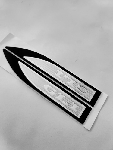 Gbz Compatible Par Emblemas Laterales Vw Gli Mk1 Mk2 Mk3