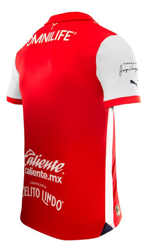 Jersey Playera Puma Chivas Guadalajara Femenil De Hombre