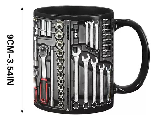Caja De Herramientas Mecánicas, Taza De Café Grande
