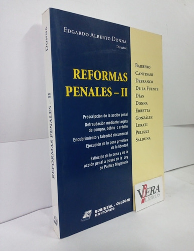 Reformas Penales - 2. Edgardo Alberto Donna