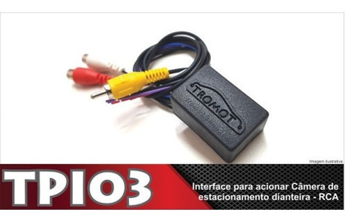 Interface Para Câmera De Ré Diant Rca P/aparelhos Univ-tpi03