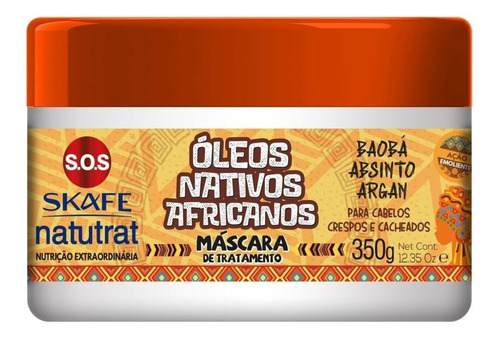 Mascara De Tratamento Natutrat Lanç. Oleos Nativos Africanos