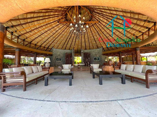 Cad Casa Los Cocoteros. Playa Privada A La Laguna De Tres Palos. 2 Albercas Privadas. Cocina Industrial