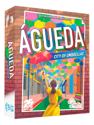 Águeda: City Of Umbrellas - Jogo De Tabuleiro - Mosaico Jogo