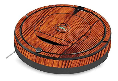 Skin Compatible Con Irobot Madera Anudada