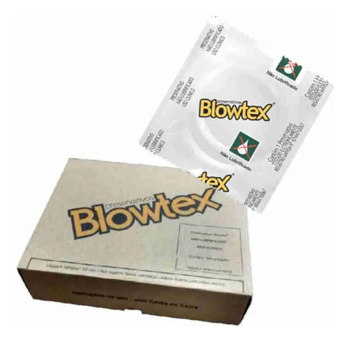 Preservativo Nao Lubrificado Blowtex - Cx 144 Un