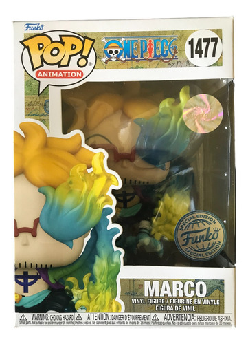 Funko Pop Marco #1477 - One Piece Funko