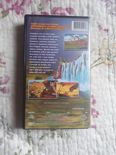 Vhs Em Busca Do Vale Encantado A Grande Migração ( Dublado) (Usado)