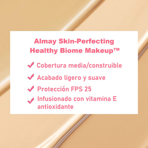 Base De Maquillaje Skin Perfecting Healthy Biome