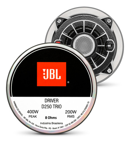  Driver Selenium Jbl D250 Trio 200w Rms Corneta