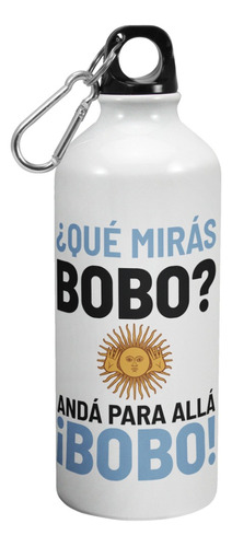 Botella De Agua Deporte Messi Que Mira Bobo Diseño 3