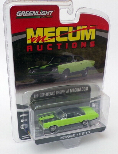 Greenlight 1969 Plymouth Hemi - Mecum Auctions