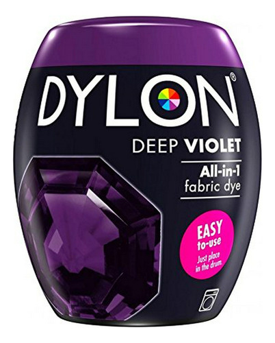 Tinte Para Tela - Dylon Machine Fabric Dye Pod Deep Violet