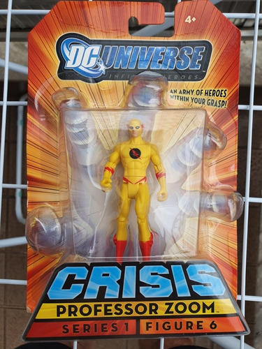 Action Figure Dc Universe Flash Reverso Prof Zoom