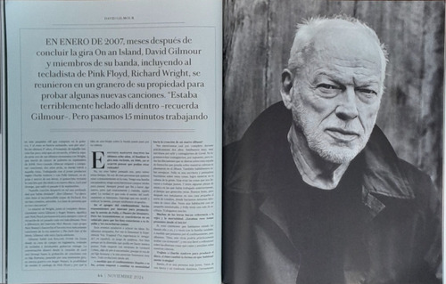 Revista Rolling Stone Noviembre 2024- David Gilmour