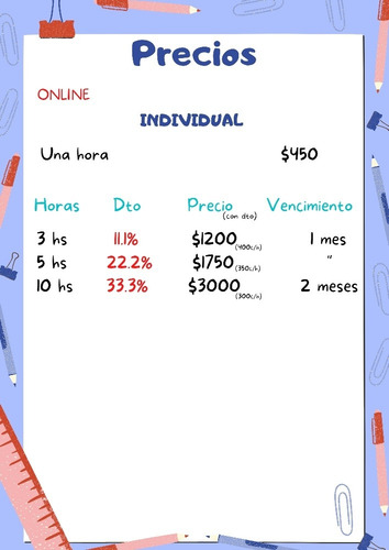 Imagen 4 de 5 de Clases Particulares De Matemática 1º A 5º De Secundaria