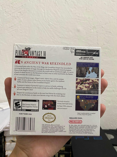 Final Fantasy Vi Advanced Gba Sellado De Fábrica Original (Usado)