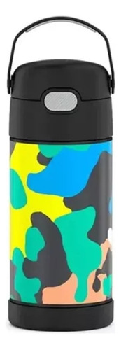Botella Termica Infantil Thermos - Premium Color Multicolor Camuflado