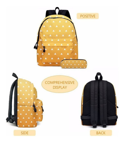 Mochila Anime Estudiantes Bolsas Demon Slayer Varios Modelos