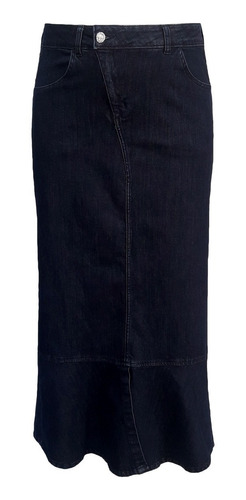 Saia Jeans Longa Ref 83 Moda Evangélica Plus Size Do 48 A 60