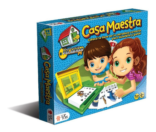 Casa Maestra: Primeras Palabras - Juego De Mesa Top Toys