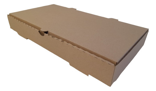 10 Caja Media Pizza Kr Corrugado  Aut 31,5x16x4