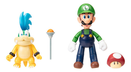 Luigi Y Larry 2 Pack Jakks Pacific Mario
