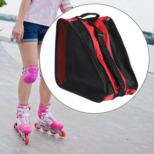 Bolsa Para Patines En Línea, Bolsa Para Patines Para Rojo