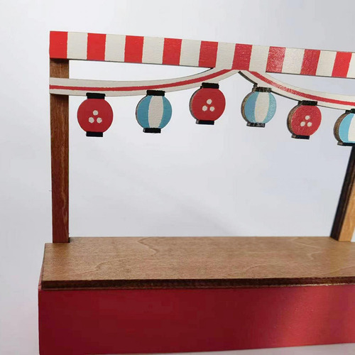 2 Mini Casa De Muñecas 1:12, De Venta En Miniatura, Modelo