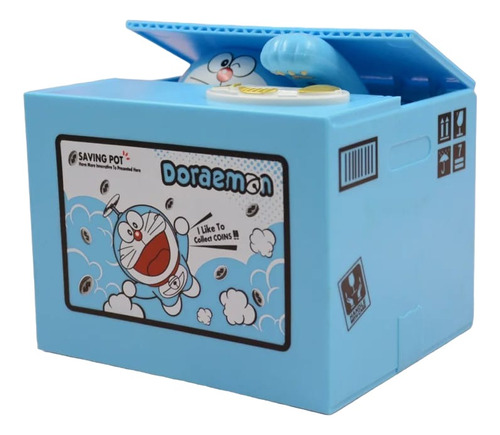 Alcancia Roba Moneda Doraemon Musical Exclusivo