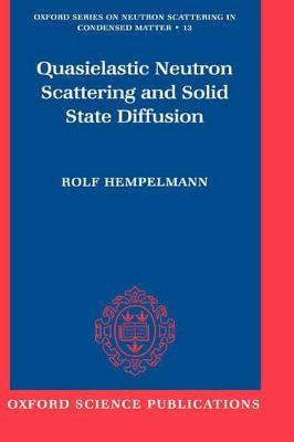 Libro Quasielastic Neutron Scattering And Solid State Dif...