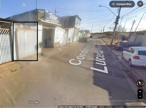 Vende-se Um Lote Com Kit Nos Fundos No Condomínio Privê Lucena Roriz N Rua 12- Inf. Abaixo