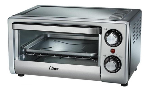 Horno De Mesa Eléctrico Oster Compact Plata12 Tssttv10ltb-01