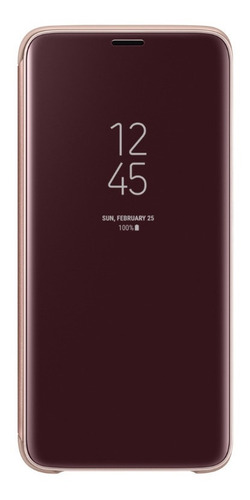 Samsung S-view Flip Cover Original @ Galaxy S9 Normal Rose