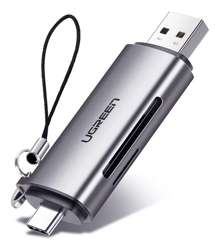 Ugreen Usb-c Lector De Tarjetas De Memoria Sd Y Micro Sd 