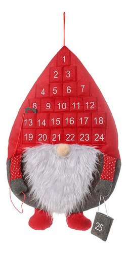 Calendario De Pared Forester Para Decoración Navideña, Sin R