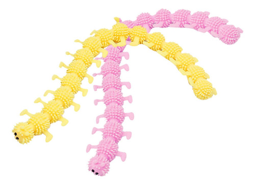 2 Piezas Caterpillar Fidget Juguete Relajante Calmante
