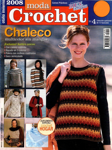 Revistas Crochet Bienvenidas Pack X2 Otoño/inv 2008 N° 4y5