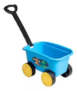 Brinquedo Infantil Carrinho De Mão Infantil Wagon Dino