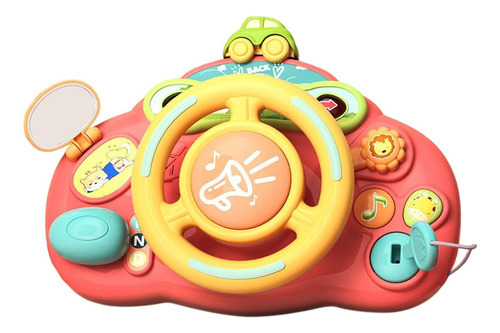 Juguete Volante Interactivo Para Bebé Con Luces Y 10+ Sonido