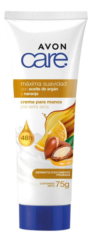  Avon Care Crema Para Manos Argán Y Naranja 75g