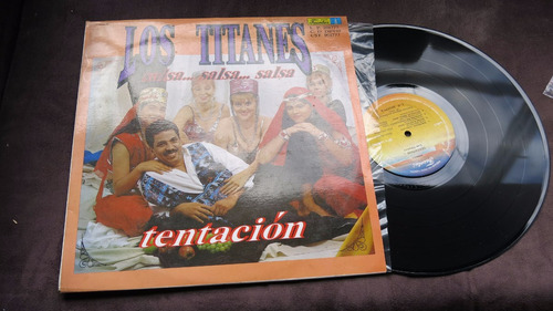 Vinyl Vinilo Lp Acetato Los Titanes Salsa Tentacion