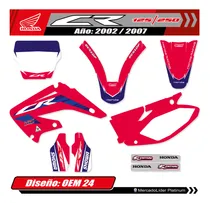 Comprar Kit De Calcos Para Cr 125\u002F250 2002 Al 2007 - Gruesas!
