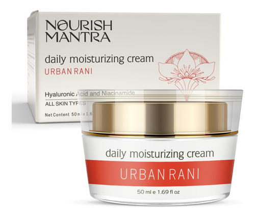 Nourish Mantra Urban Rani Crema Hidratante Diaria/con Acido