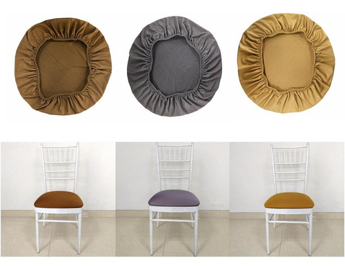 Cubierta De Asiento De Silla Funda Elástico De Taburete