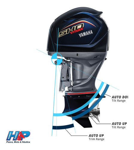 Motor Popa Yamaha 250hp Vmax Vf250lb 4t