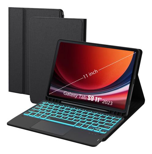 Funda Para Samsung Galaxy Tab Fe Teclado Desmontable Color