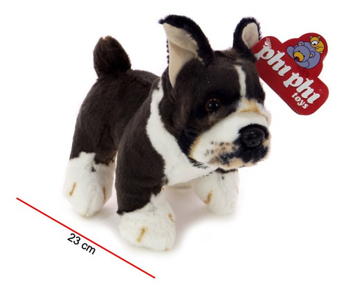 Peluches Perro Boxer Parado 20 Cm. Animales Phi Phi Toys