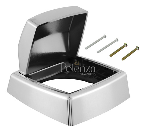 Acabamento Para Válvula De Descarga Injetplast Deca Hydra Max Cromado
