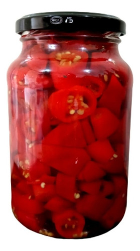 Pimentas Ideal inteiro vinagre em pote